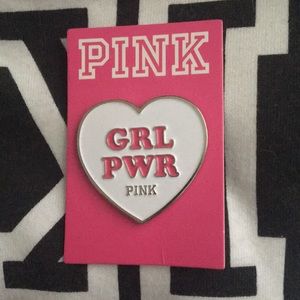 PINK Victoria's Secret Accessories - PINK Victoria’s Secret GRL PWR pin PINK Victoria's Secret Accessories - PINK Victoria’s Secret GRL PWR pin